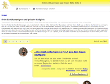Tablet Screenshot of callgirlsprivat.com